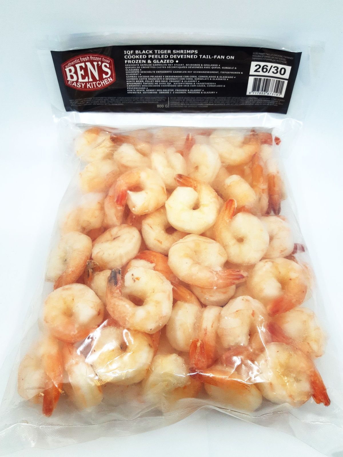 Hiidkrevetisabad 26/30 kooritud, keedetud 1kg/netokaal 800g - Image 2