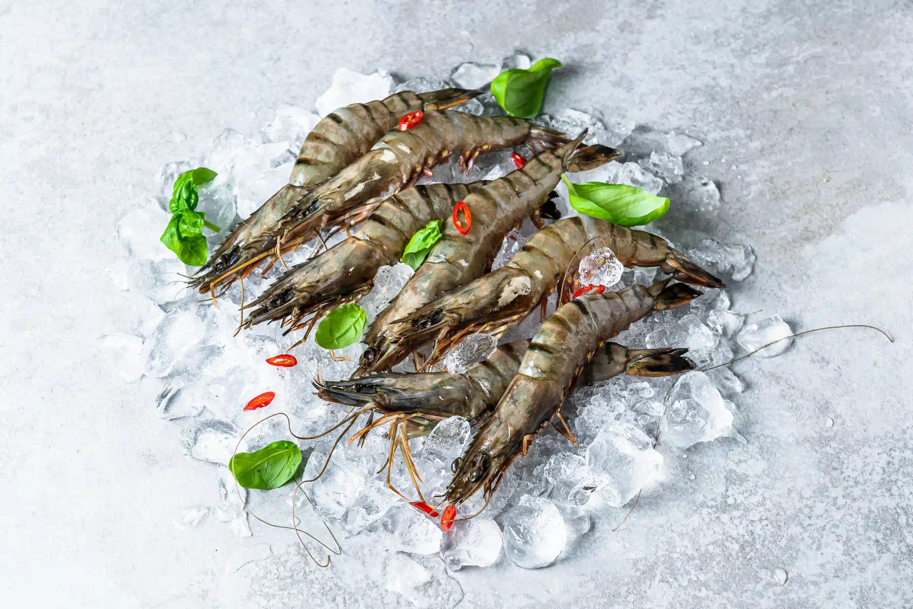 Külmutatud krevetid