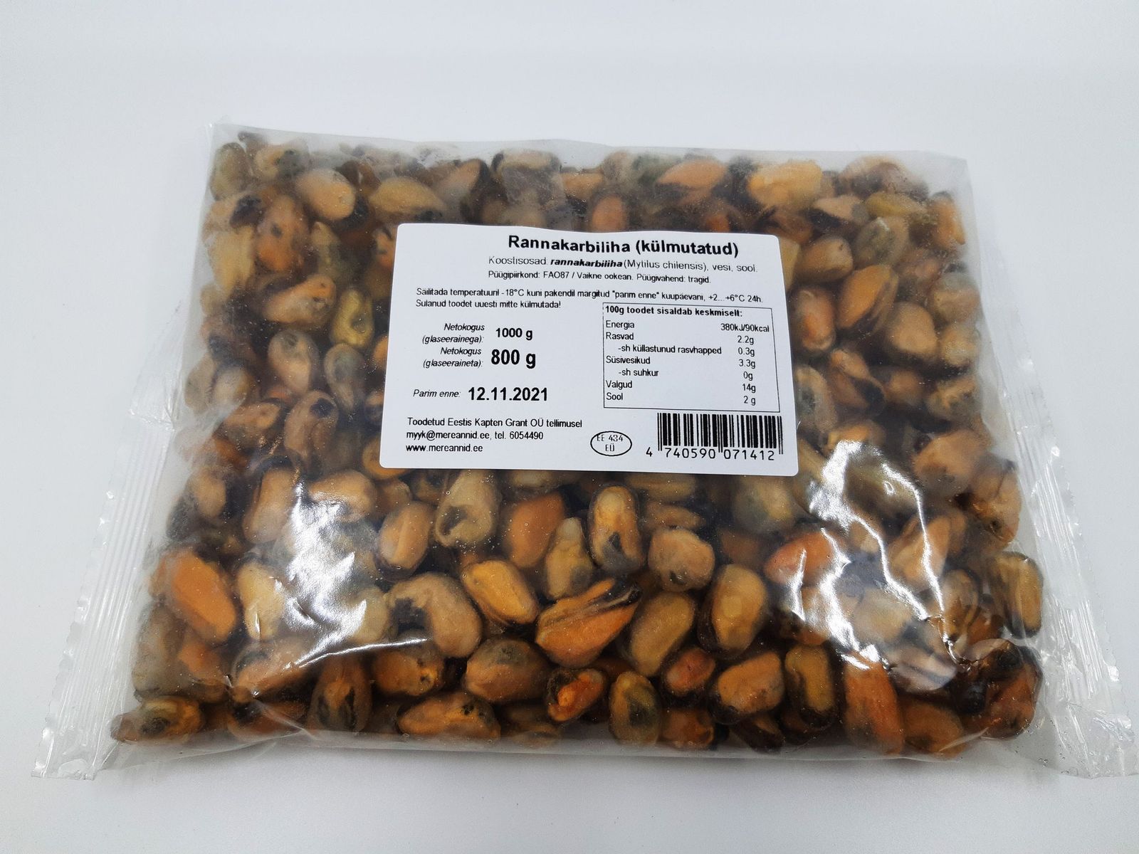 Sinikarbid kooritud 100/200 1kg/NETOKAAL 800g - Image 2