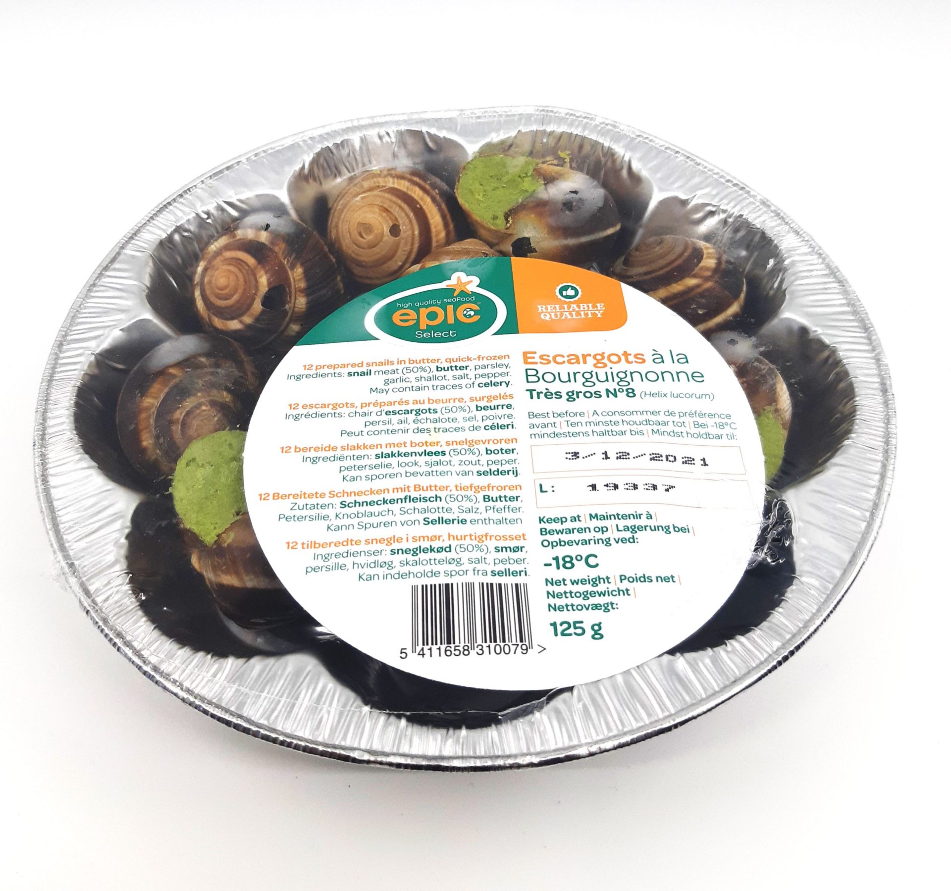 Viinamäeteod küüslaugu-ürdivõis 12 tk 125g - Image 2